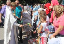 Благословенный дар с горы Фавор – нашему храму к престольному празднику (ВИДЕО)